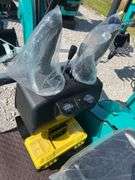 Unused AGT QK16R Mini Excavator,15HP Gas Engine,7” Rubber tracks, 16" Toothed Bucket With Hydraulic Thumb, 38.5" Wide Dozer Blade, Canopy, Pilot Controls, Light On Boom