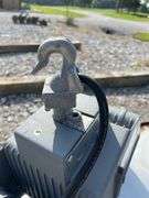 (3) Overhead Shed Lights With 4 Wheel Cart, Use 320W M.H. M132/M154 Lamp, With Hook To Hang