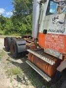 (TITLE) 1996 Ford L9000 Truck Tractor, Non Running, Has Ran but Needs Batteries, Cat 3176 Diesel Engine, Day Cab Truck Used Only As A Yard Truck, Air Slide 5 th Wheel, Air Ride Suspension On Rear Axel, 7 Speed Manual Transmission Inspect At 1603 School Street, Hillsboro Illinois