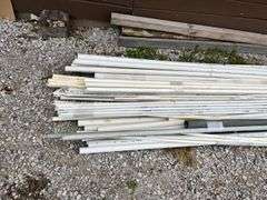 Schedule 40 PVC, 1/2”, 1 1/4”, 3/4”, Several Sticks of Each, Unused and Used