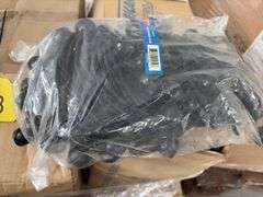 (4) boxes of 9” Ball Bungee Cord Black, approx 1000 pcs per box