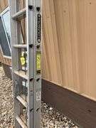 Louisville Aluminum Extension Ladder, 24’, good steps and rails,
