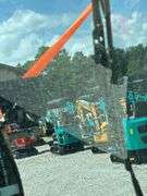 Unused AGT QNT30 Mini Excavator, Kubota 25hp, 18.2kw, Diesel Engine with EPA, 17” Bucket With 3 Replaceable Teeth, 2 Cylinders, Cab With Fan, Hydraulic Thumb, with side swing, 51” Dozer Blade