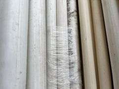 Schedule 40 PVC, 1/2”, 1 1/4”, 3/4”, Several Sticks of Each, Unused and Used