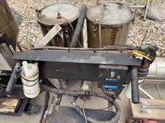 AST GMP-50 2 part caulk/epoxy gun machine, pots in need of deep clean, electric, unknown condition