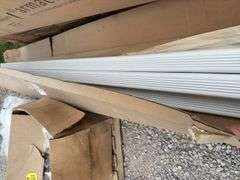 2”X3” X 10’ Conductor Pipe (4 ea) DownSpouts And Fasteners.
