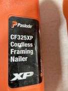 Paslode CF325XP Cordless Framing Nailer, Charger, No Battery, Case Has No Locks
