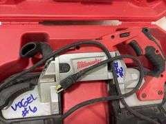 Milwaukee Deep Throat Band Saw, runs, variable speed,