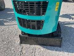 Unused AGT H15R Mini Excavator, 420cc Gas Engine, 16” Bucket w/ 3 Replaceable Teeth, Mechanical Adjustable Thumb, Auxiliary Hydraulics on Boom, 37” wide dozer Blade, 7” wide rubber tracks, 58” Main  Boom Length, 31” Secondary Boom Length,  Pilot System Controls, Lights,