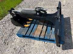 Unused MMS GIYI Skid Steer Backhoe, Model GY-BK56M, 3 Replaceable Teeth, 43” Arm, 15” Bucket