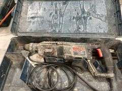 Bosch Xtreme Hammer Drill,  Case Does Not Lock, Drill Works As It Should, 5+- Drill Bits