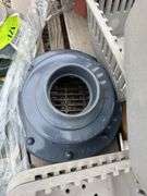 Pallet of Floor Drains, Round and Square, Plastic, Aluminum, Metal