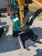 Unused AGT QK18R Mini Excavator, RATO, 13.5HP Gas Engine, Pilot Control System, 16” Bucket, 3 Replaceable Teeth, Auxiliary Hydraulics On Boom, Light On Boom, 7” Rubber Tracks, Canopy, 38.5” Dozer Blade, Rear Door For Easy Access to Engine, Hydraulic Thumb