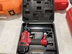 Unused Tool Shop Brad Nailer, 18 Ga, Fastener Range 5/8”-2”, Case