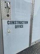 (TITLE) 8’ X 16’ Office Trailer, Air Conditioner, Desk Filing Nests, Entry Stairs, New Spare Tire, Rolling Desk Chairs And More,