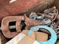 Large Hand Threader, Sump Pump, Ridgid Pipe Threader, Another Manual Pipe Threader, Chisels And More