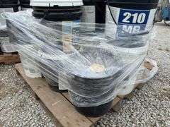 5 Gallon Buckets of Adhesive, (13) Buckets Of Floor Adhesive, One 6X8” Cove Base Floor Tile (24 Pieces, (2) Boxes 8X8” Ceramic Tile,  One  Box Non Sanded Grout , One Box Of Ceramic Tile