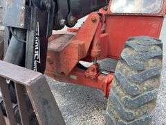 1994, Telehandler
Square Shooter 836C
Serial Number: 94271
John Deere Engine
Battery Disconnect Switch
New Ignition
New Steering Orbital
Decent tires
Just serviced the fuel system and hydraulic system, runs and operates as it should,