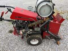 Piranha Propane Floor Scraper, Tires Hold Air, 16HP Vanguard Engine, No Key, Condition Unknown