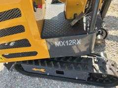 Unused AGT MX12RX Mini Excavator, RATO, 15 HP Gas Engine, Pilot Control System, 16” Bucket, 3 Replaceable Teeth, Adjustable Mechanical Thumb, 35.5” Dozer Blade, 7” Tracks, Auxiliary Hydraulics On Boom, Rear Door To Work On Engine, Light On Boom