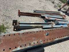(9) Sets Heavy Duty Cantilever Warehouse Racking, Hardware Included Inspect At 1603 School Street Hillsboro Illinois