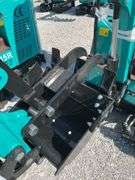 Unused AGT H15R Mini Excavator, 420cc Gas Engine, 16” Bucket w/ 3 Replaceable Teeth, Mechanical Adjustable Thumb, Auxiliary Hydraulics on Boom, 37” wide dozer Blade, 7” wide rubber tracks, 58” Main  Boom Length, 31” Secondary Boom Length,  Pilot System Controls, Lights,