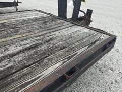 (TITLE) Corn Pro Pintle Hitch Trailer, 84” Wide 20’ Long, 7.50R16LT Tires, 8 Hole Rims, Fair To Good Wooden Deck, Tread Plate Fenders,