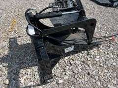 Unused MMS GIYI Skid Steer Stump Grab Bucket, Model GY-SGB20, 20” Wide Bucket, 3 Replaceable Teeth, Low Flow, Universal Plate