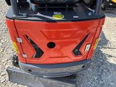 Unused MX15RX Mini Excavator, RATO, 15 HP Gas Engine, Pilot Control System, 7” Tracks, Auxiliary Hydraulics On Boom, Adjustable Mechanical Thumb, Light On Boom, 35.5” Dozer Blade, Back Hatch Opens For Easy Access to Engine, Canopy, 16” Bucket, 3 Replaceable Teeth