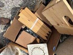 Pallet Of Plumbing Supplies, Toilet Seat , Ice Maker Water Filters, Water Shut Off Valves, 3” PVC Floor Drains, Rain Suits, Aluminum Under Bed Tool Box 18”X 20”X24” And More.