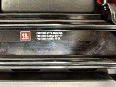Unused Tool Shop Brad Nailer, 18 Ga, Fastener Range 5/8”-2”, Case