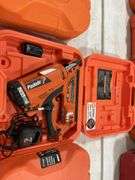 Paslode CF325XP Cordless Framing Nailer, Charger, Battery, Case Missing One Lock