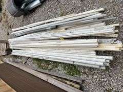 Schedule 40 PVC, 1/2”, 1 1/4”, 3/4”, Several Sticks of Each, Unused and Used