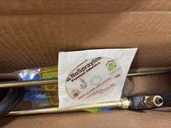 (2) Spraylok wands, electric pvc heating blanket,