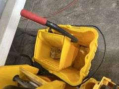 (3) Mop Buckets on wheels, (2) mops, Additional Mop Handle And Bucket