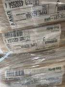 (26+-) 6”x 4’ Drop Ceiling Fluorescent Light Fixtures, (22+-) 2’x4’ Drop Ceiling Light Fixtures (Bottom 4 Damaged On One Side Of Pallet)