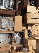 Pallet of Black Iron Nipples of various lengths and sizes,