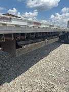 (TITLE) 2005 Ravens 48’ Aluminum Flat Semi Trailer, 22.5’S On Aluminum Outer Rims, 10’ Spread Axel, Aluminum Frame, Brakes In Good Shape (70%), Professional Weld Repair (Pictured), No Cracks On Frame, Air Ride Suspension, 102” Wide, Title In Hand,  5 th Wheel Pin Looks Good,Selling To Dissolve A Trucking Company Partnership.