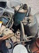 Gould Sewer Grinder Pumps (Commercial), Rebuilt, Sump Pump Basin, (3) Wall Hydrants,