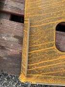 Unused MMS Miva Skid Steer Universal Adapter Plate, Unprimed, 1/4” Steel, 2 Site Holes