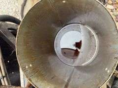 AST GMP-50 2 part caulk/epoxy gun machine, pots in need of deep clean, electric, unknown condition