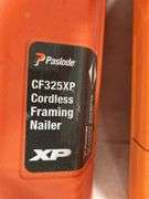 Paslode CF325XP Cordless Framing Nailer, Charger, Battery, Case Missing One Lock