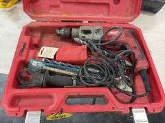 Milwaukee Heavy Duty Hammer Drill, concrete bits, does run