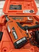 Paslode CF325XP Cordless Framing Nailer, Charger, Battery, Case Missing One Lock