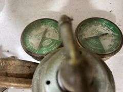 Oxygen Gauges, (2) Sets of other Gauges, Torch Tips And More