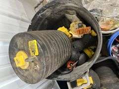 (16+-) Zurn Cast Iron 4” Adjustable Floor Cleanout, Multiple Sizes of Rubber Test Ball Plugs Several Sizes