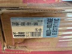 (50+-) Used and Unused 1’x4’ Drop Ceiling Fluorescent Light Fixtures