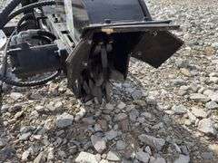 Unused MMS GIYI Skid Steer Stump Grinder, Model GY-SG45