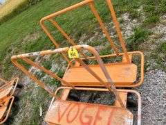(2) Wheeled Drywall Carts
