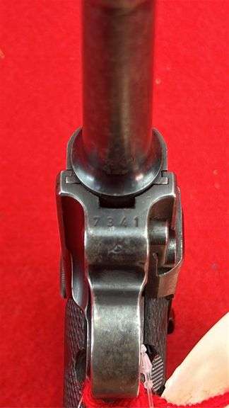 Mauser "42" P.08 Luger 9mm Pistol